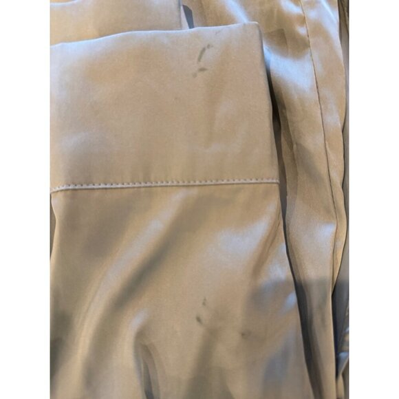 Cider Dress Women Small Mint Green Satin Dirty Martini Long Sleeve Mini Party - Picture 12 of 12